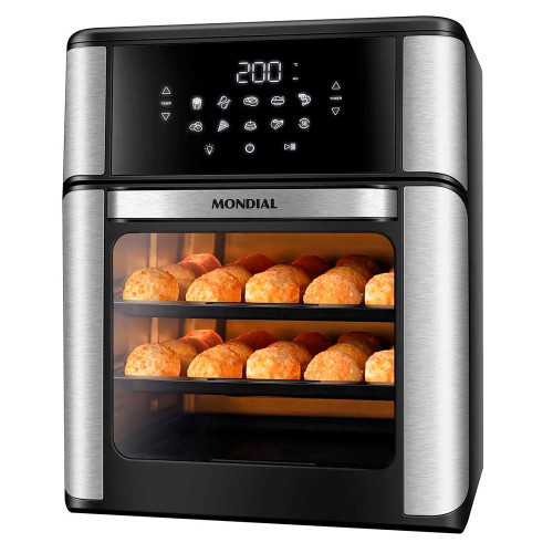 Fritadeira Air Fryer Forno Oven 12L Mondial 2000W