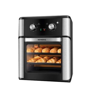 Fritadeira Air Fryer Forno Oven 12L Mondial Preto 2000W