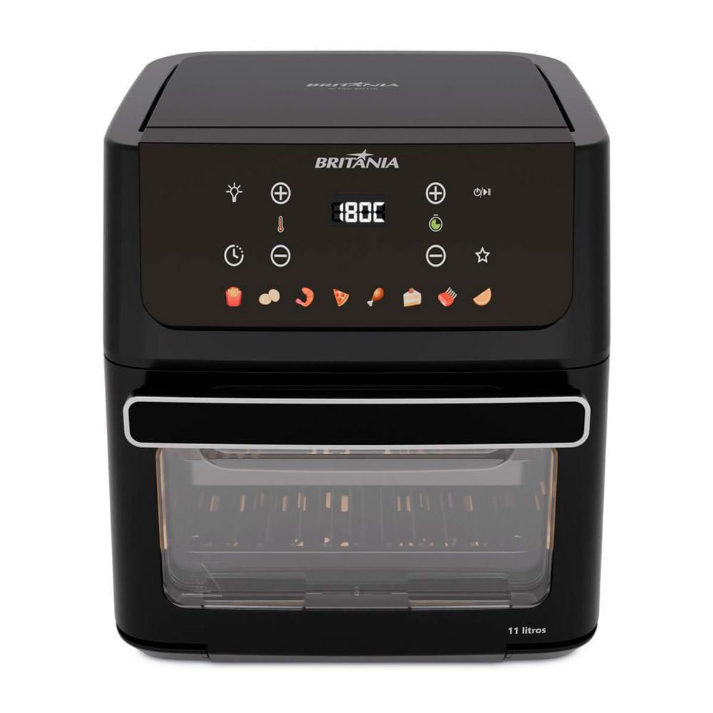 Fritadeira Air Fryer Oven 11L BAF11A Britânia Preta 127V