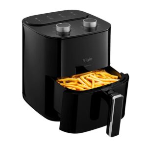Fritadeira Elétrica Air Fryer Elgin 3,5L 127v Preta
