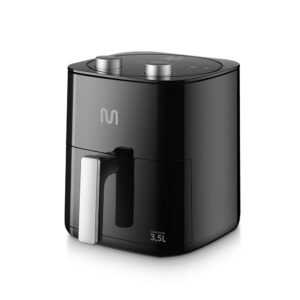 Fritadeira Elétrica sem Óleo Air Fryer 3,5L 1350W 127V Preta Multi
