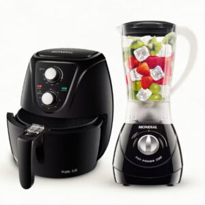 Fritadeira Elétrica Sem Óleo Air Fryer 3,6L Liquidificador Power FB