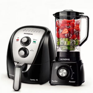 Fritadeira Elétrica Sem Óleo Air Fryer AFN40BI 4L Liquidificador — Eletroportáteis