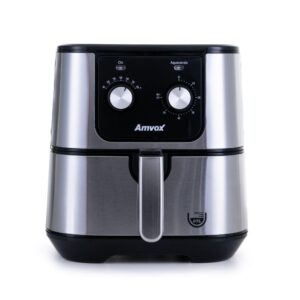 Fritadeira Elétrica Sem Óleo Air Fryer Amvox ARF1255M 7L Com Timer
