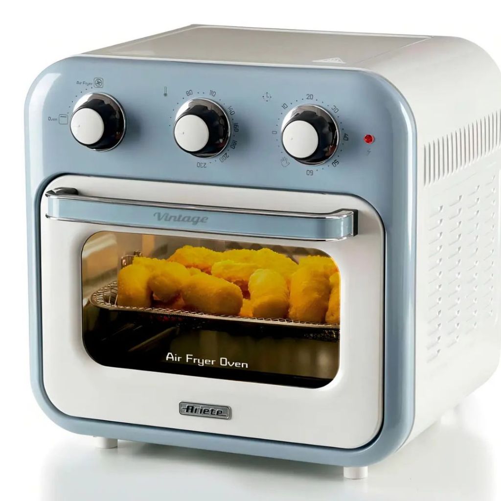 Fritadeira Forno Air Fryer Oven Ariete Vintage Azul 16L 127v