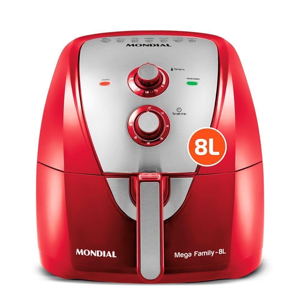 Fritadeira Sem óleo Air Fryer 8 Litros Afn-80-ri Mondial Air Fryer