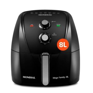 Fritadeira Sem óleo Air Fryer 8l Mondial Preto Afn-80-fb Air Fryer