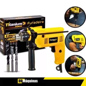 Furadeira de Impacto 3 8 220V Force Titanium
