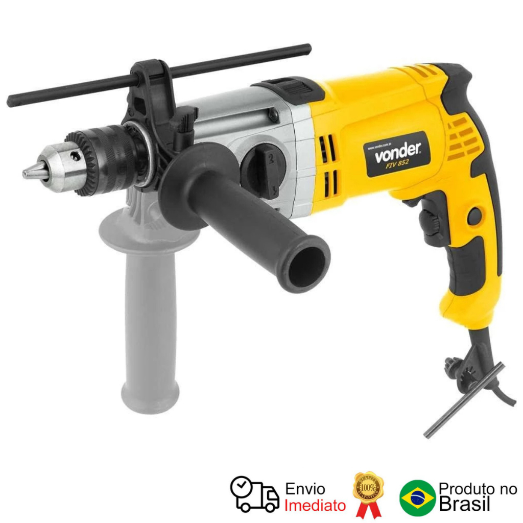 Furadeira Impacto 1 2' Fiv 852 127 V Vonder