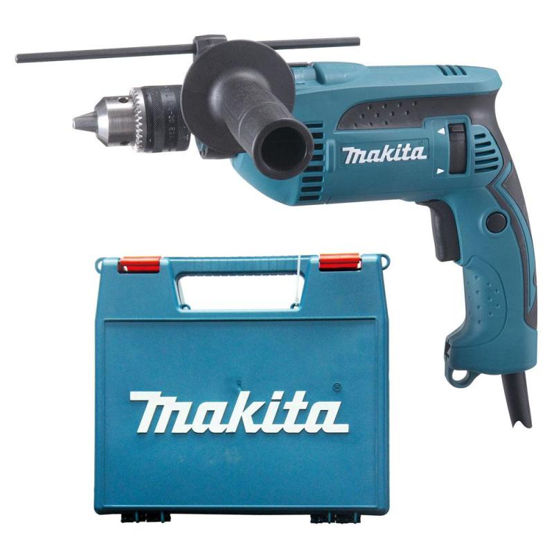 Furadeira Industrial 1 2 Pol de Impacto 760W HP1640K com Maleta Makita