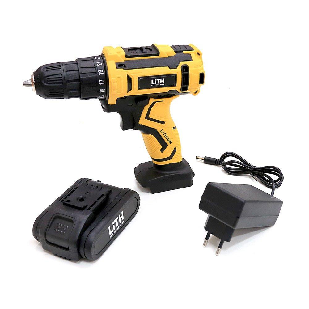 Furadeira Parafusadeira 3 8" Polegadas Bateria 18V Li-Ion com — Ferramentas Elétricas