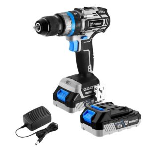 Furadeira Parafusadeira de Impacto Brushless 1 2 Pol. 62Nm com 2