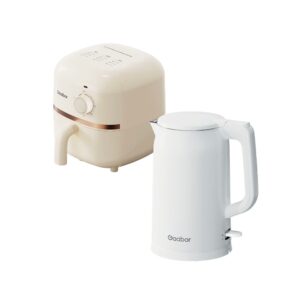 Gaabor Air Fryer 1,4L AF20M Chaleira Elétrica 1,7L EK20M com