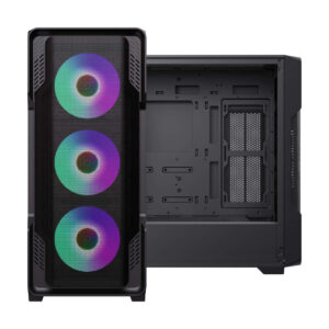 Gabinete Gamer Gamemax Siege BK, e-ATX, Vidro Temperado, Sem Fan