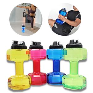 Garrafa Grande 2.2 L Halteres De Agua Livre Esportes
