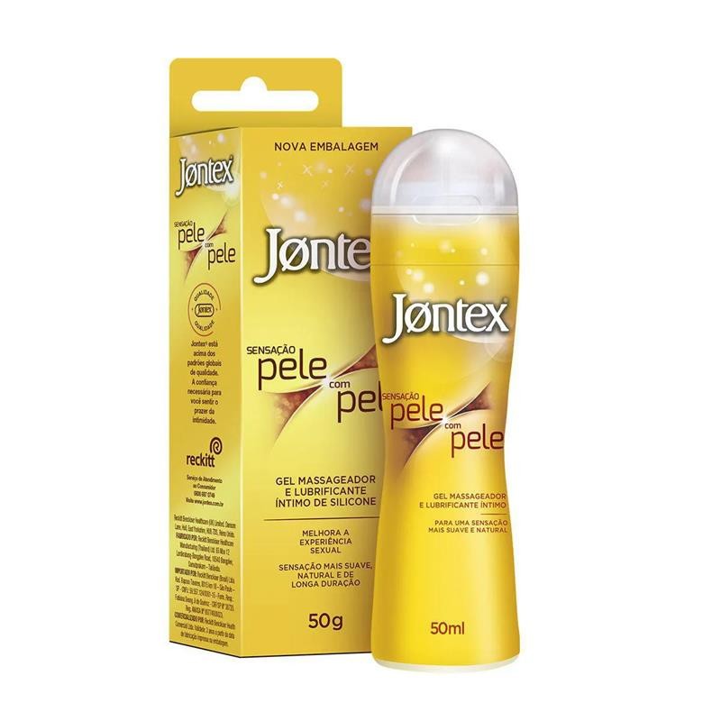 Gel Massageador e Lubrificante Íntimo Jontex Sensação Pele com Pele