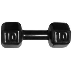 Halteres Emborrachado De 6kg á 10kg Peso Academia Dumbell Sextavado