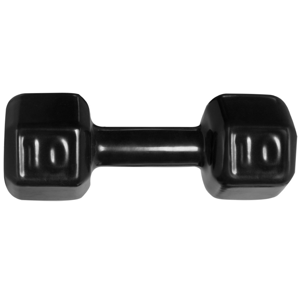 Halteres Emborrachado De 6kg á 10kg Peso Academia Dumbell Sextavado