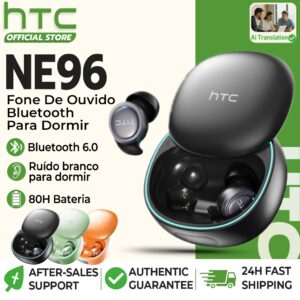 Htc NE96 Fone De Ouvido Bluetooth Para Dormir Ajuste Ultrafino E Sem
