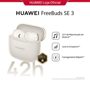 Huawei FreeBuds SE 3 Fone de Ouvido Bluetooth Sem Fio 42 h de