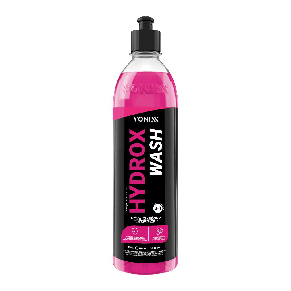 Hydrox Wash Vonixx Shampoo Lava Auto Automotivo Com Proteção Auto