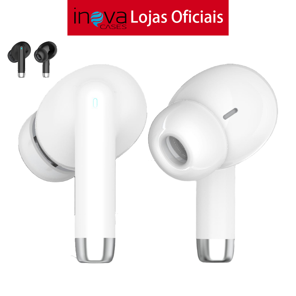 Inova Fone De Ouvido Sem Fio pro4 Com Bluetooth 5.3 Tws touch