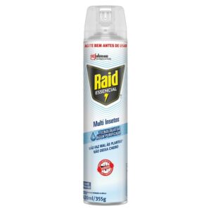 Inseticida Aerossol Multi-Insetos Raid sem Perfume Essencial 420ml