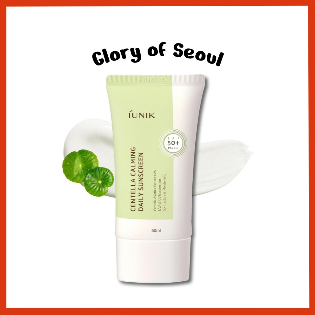 Iunik Centella calmante protetor solar diário, Spf 50+ Pa Umuda