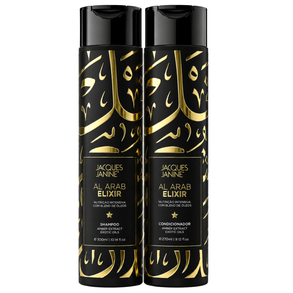 Jacques Janine Al Arab Elixir Shampoo Nutrição 300ml Condicionador