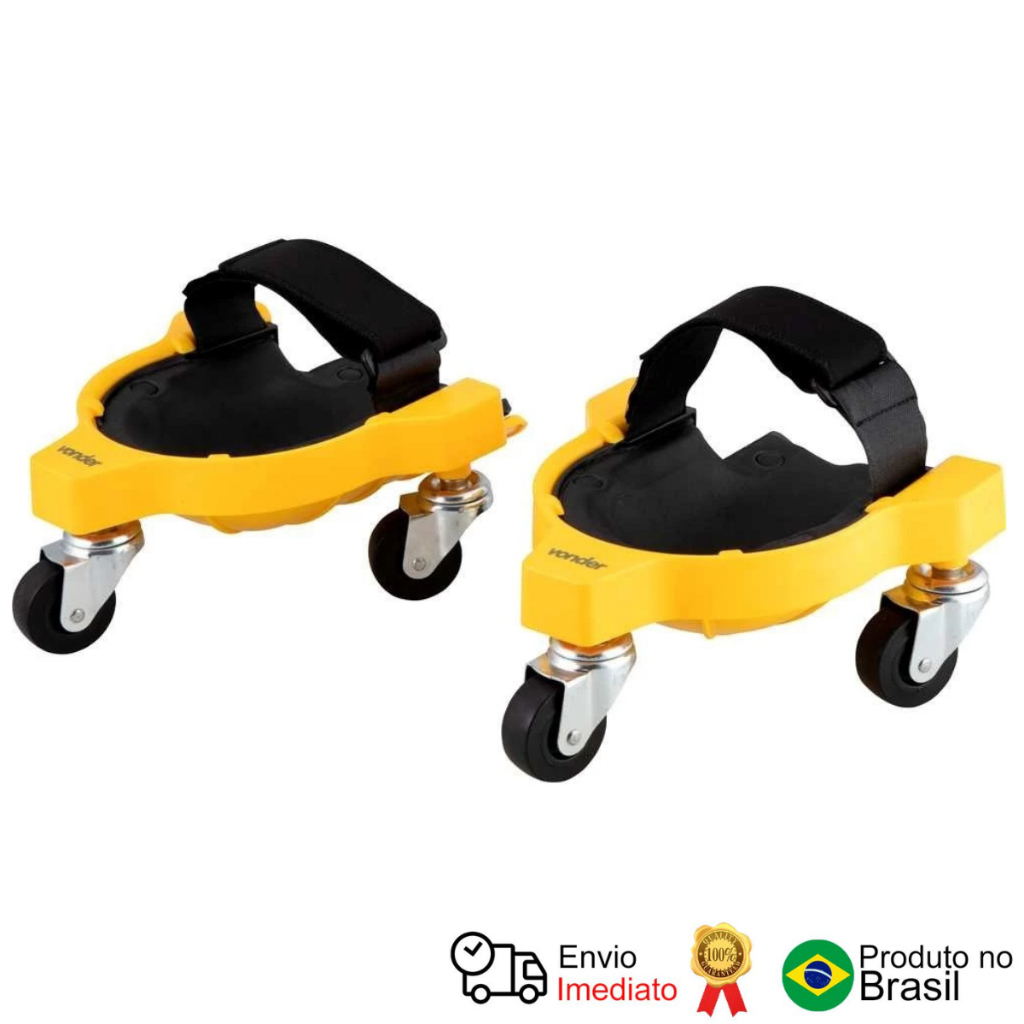 Joelheira De Proteção Com Rodas Vonder