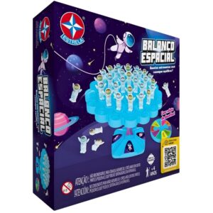 Jogo Balanço Espacial Estrela Brinquedo Astronautas Equilíbrio Mesa