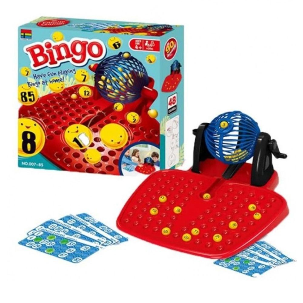 Jogo Bingo 48 Cartões Multikids Brinquedo Educativo Infantil Números