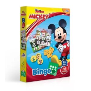 Jogo Bingo Mickey Mouse Disney Toyster 8005