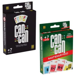 Jogo Can Can Grow 110 Cartas Dinâmico Didático Interativo Brinquedos