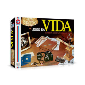 Jogo da Vida Retrô Reedição anos 80 Brinquedos Estrela