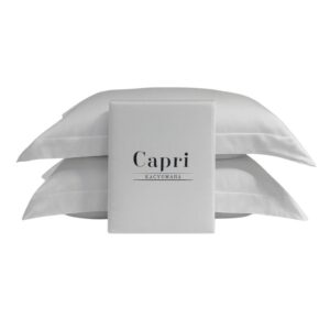 Jogo de Cama 300 Fios Bambu Kacyumara Capri Cinza