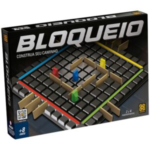 Jogo DE Tabuleiro Bloqueio Construa Seu Caminho Grow Brinquedos Mesa