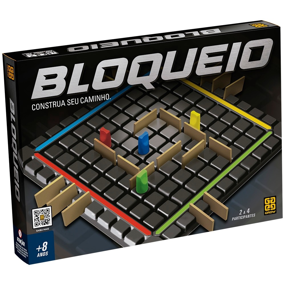 Jogo DE Tabuleiro Bloqueio Construa Seu Caminho Grow Brinquedos Mesa