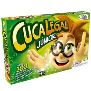 Jogo DE Tabuleiro Cuca Legal Júnior Pais E Filhos Brinquedo 56 Cartas