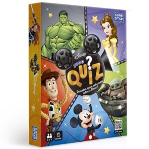 Jogo DE Tabuleiro Quiz DA Disney Toyster Brinquedo Cartas Perguntas