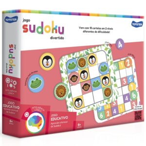 Jogo Educativo Sudoku Divertido Toyster Brinquedo Clássico Animais
