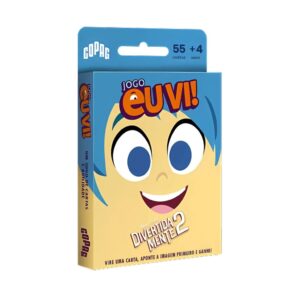 Jogo Eu Vi! Divertidamente 2 com 55 Cartas Copag Brinquedo Educativo