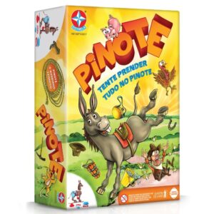 Jogo Pinote Estrela Burrinho Estratégia Ação Habilidade Família