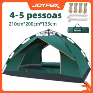 Joyfox Barraca Camping Acampamento 4 5 Pessoas Automatica barraca de