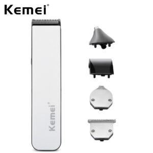 Kemei Aparador De Pelos Elétrico Recarregável 5-Em-1 Máquina