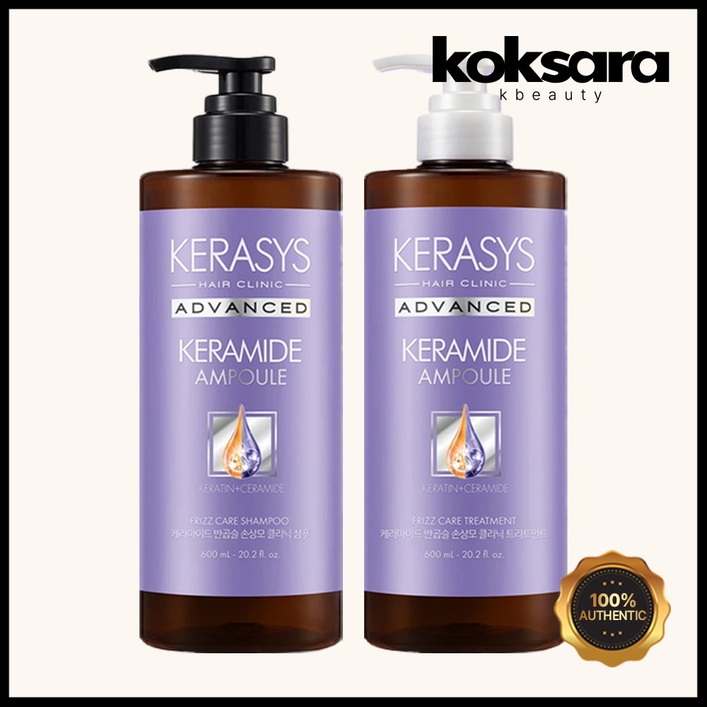 Kerasys Keramide Wavy Damaged Hair Shampoo Treatment 600ml 2 Types