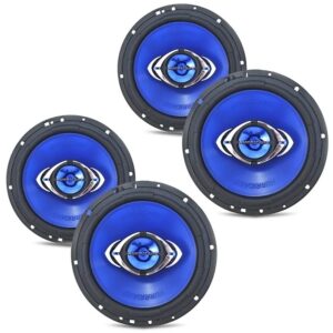 Kit 2 Pares Alto Falante Porta Hurricane Cm6 260w Rms 6 Polegadas Som