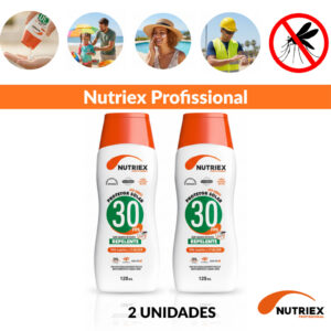 Kit 2 Protetor Solar Nutriex Fps 30 Repelente 120ml Toque Seco — Skincare