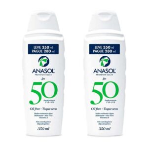 Kit 2 und Anasol Protetor Solar Locao Fps 50 350 Ml