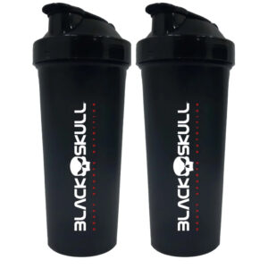 Kit 2 x Coqueteleira Shaker 600ml Para Academia e Whey Protein